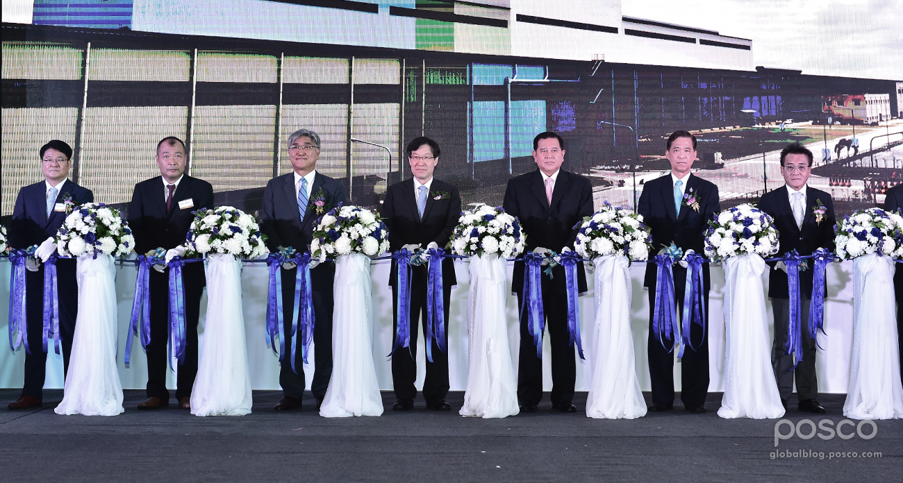 POSCO Holds Completion Ceremony for Thailand CGL
