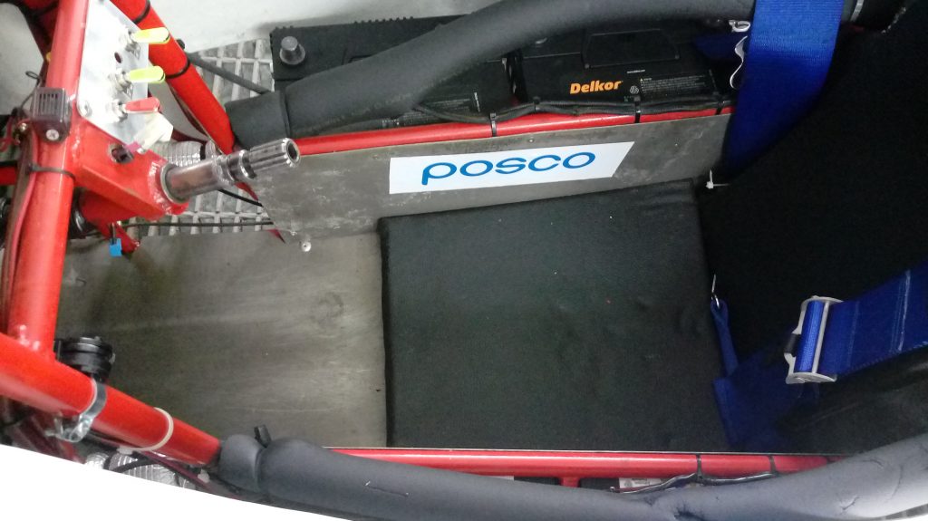 POSCO’s magnesium plate applied to the internal, driver side of the vehicle