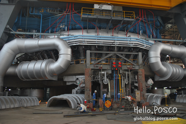POSCO Renovates World’s Biggest Furnace at Gwangyang Steelworks