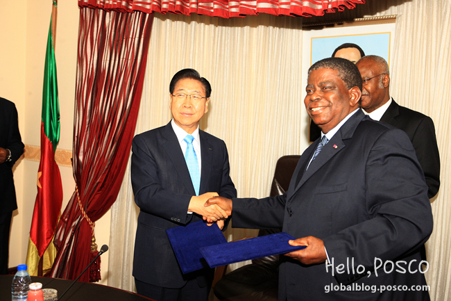 POSCO Enters Offshore Plant Cooperation MOUs with Cameroon Government