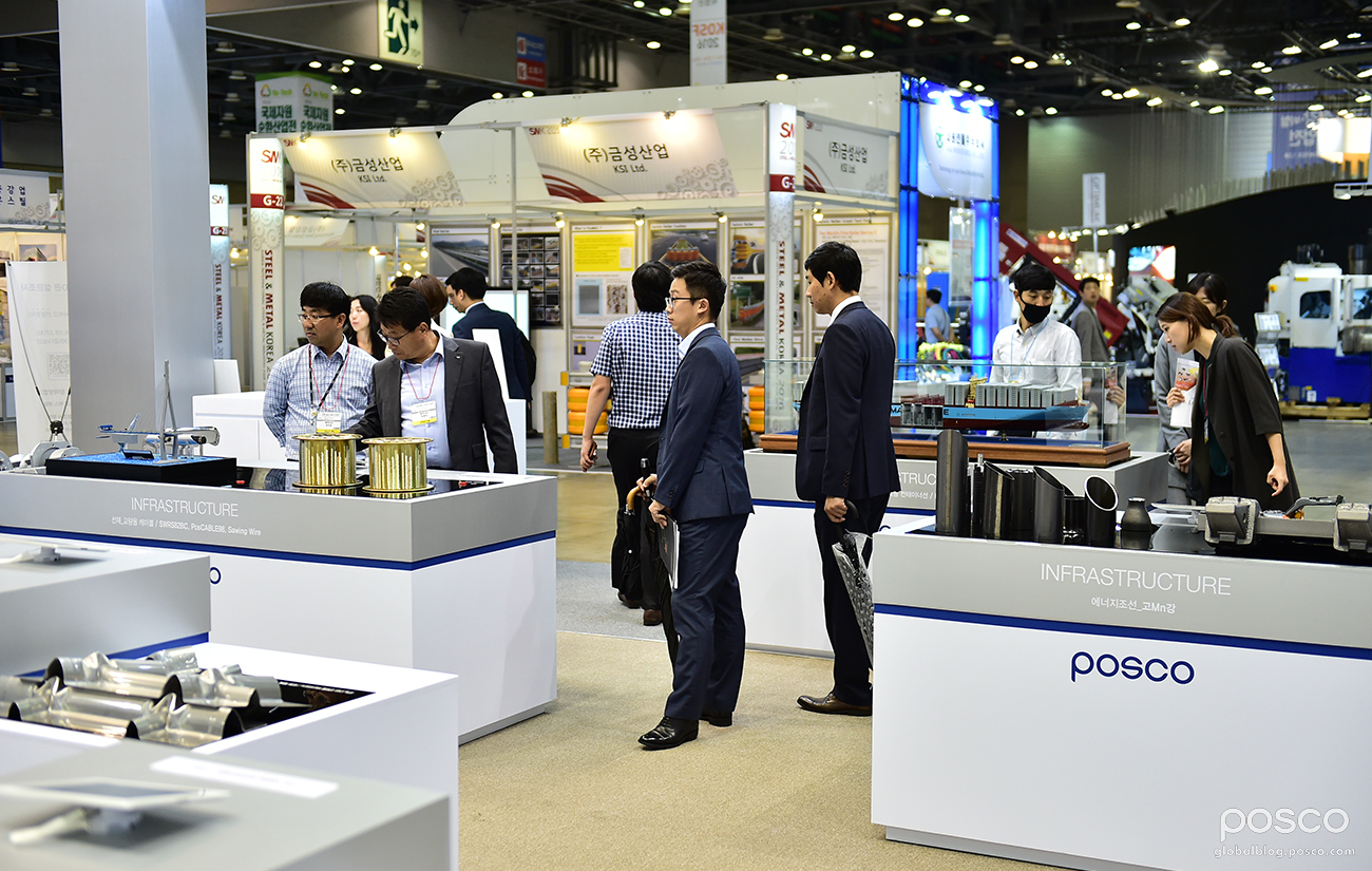 POSCO Stands Out at Steel & Metal Korea 2016