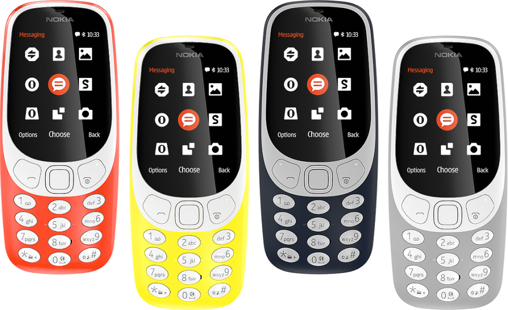 Nokia re-launches its popular 3310 feature phone at MWC 2017