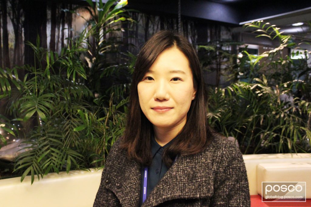 Kim Huyn Ah talks to The Steel Wire about POSCO China's customer service