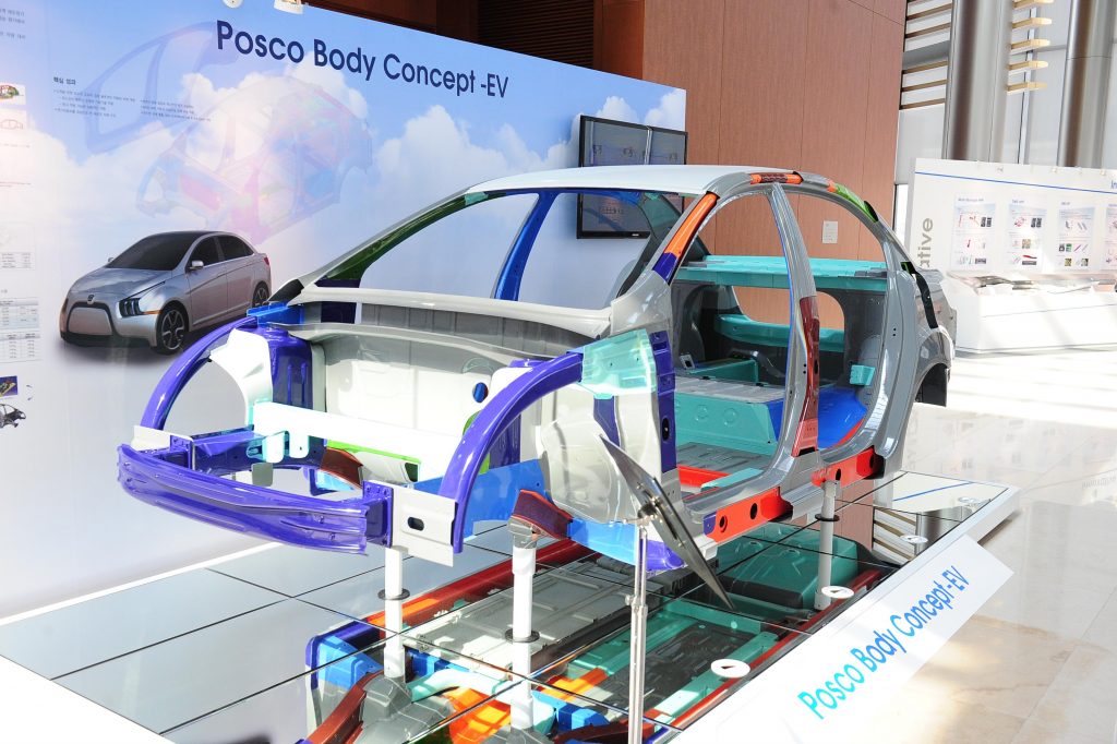 POSCO’s body concept EV