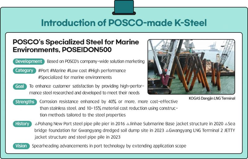 KSTEEL Part 2. POSCO’s Specialized Steel for Marine