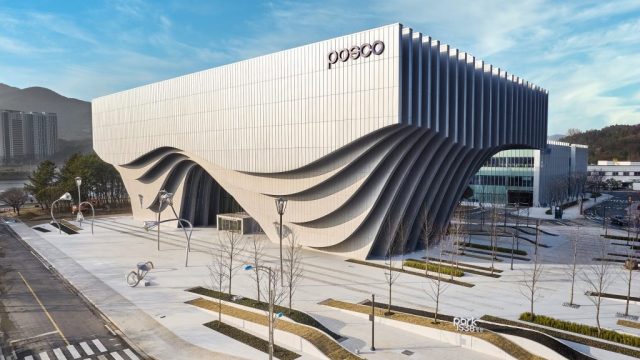 ▲Park1538 Gwangyang Promotion hall exterior.