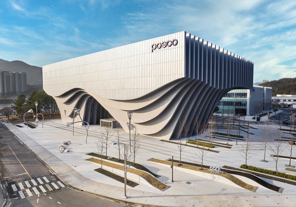 ▲Park1538 Gwangyang Promotion hall exterior.