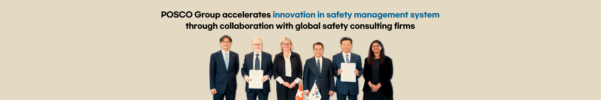 POSCO Group accelerates innovation in safety management system through collaboration with global safety consulting firms