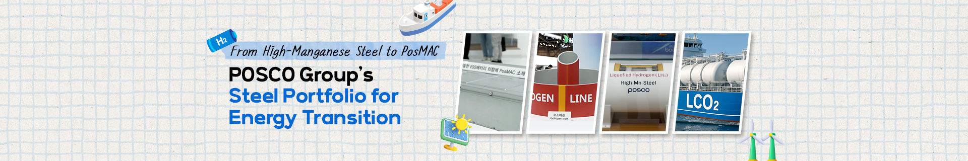 From High-Manganese Steel to PosMAC: POSCO Group’s Steel Portfolio for Energy Transition