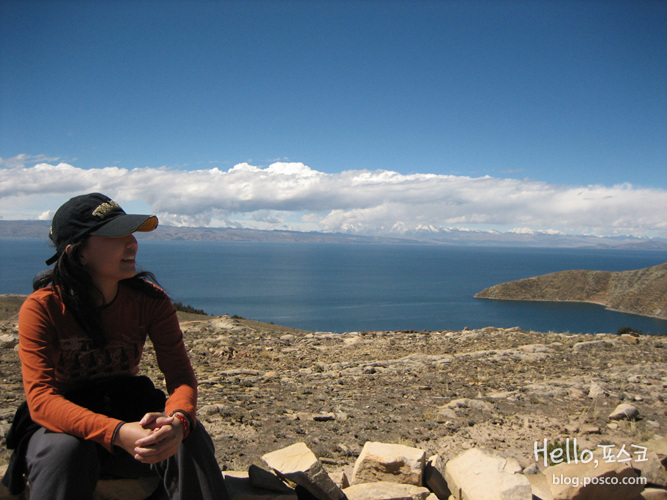 남미 배낭여행 중 (Bolivia / Lago Titicaca.티티카카섬)