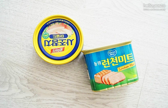 다 쓴 통조림 캔을 준비합니다