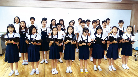 경인교대 부설 초등학생 합창단