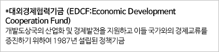 대외경제협력기금 edcf