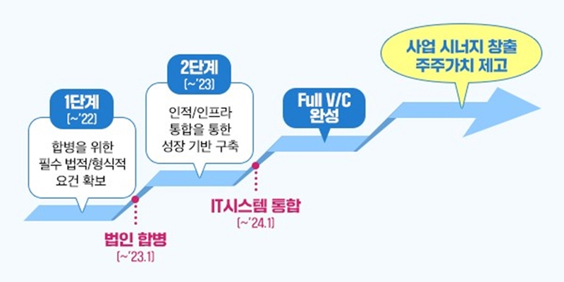 ▲ 포스코인터내셔널 PMI 진행 과정  