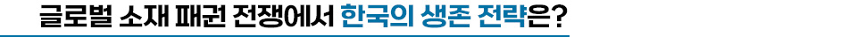 글로벌 소재 패권 전쟁에서 한국의 생존 전략은?