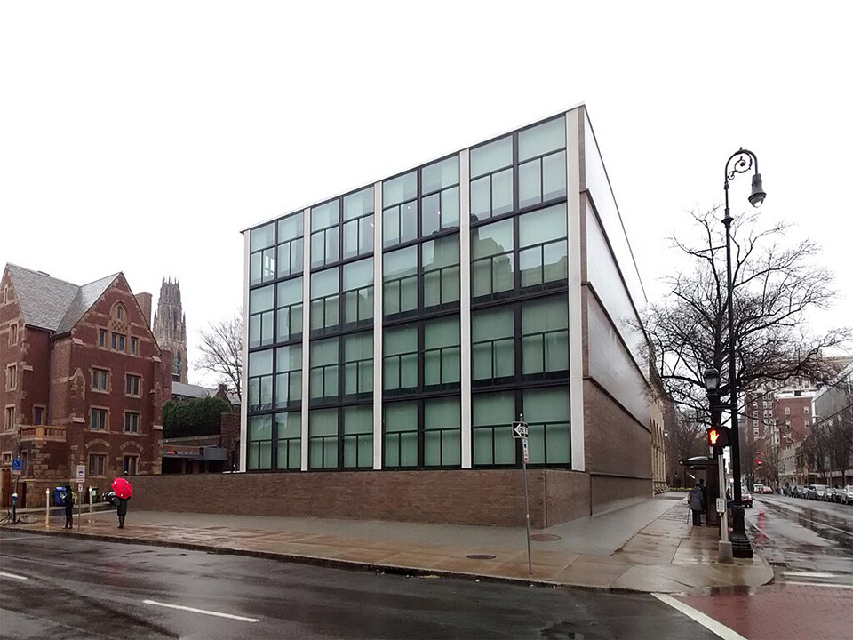 루이스 칸이 설계한 미국 예일대학교 미술관