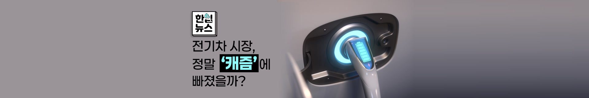 [한입뉴스] 전기차 시장, 정말 ‘캐즘’에 빠졌을까?